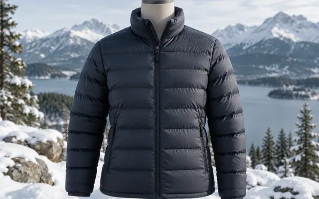 Lightweight insulated puffer apparel