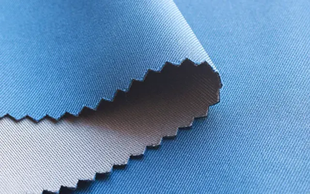 Waterproof laminated fabric layers
